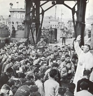 Missa antes do desembarque da Normandia